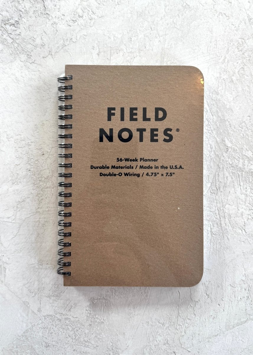 Field Notes Kraft Cover 56 Week Planner - Made X Hudson