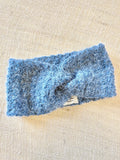 Dark Denim Blue Knot Head Wrap | Crocheted - Made X Hudson