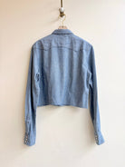 The Kevin Top | Stone Denim w/ Pearl Snaps (Reworked) - Made X Hudson