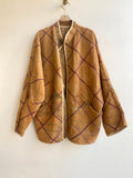 Reversible Ishani Quilted Jacket in Carmel - Made X Hudson