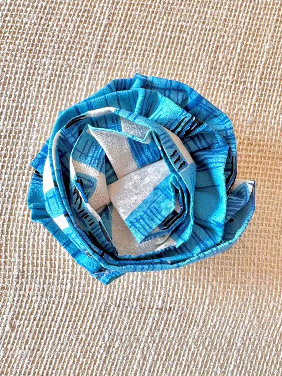 Upcycled Shirt Flower Pins (Multiple Styles) - Made X Hudson