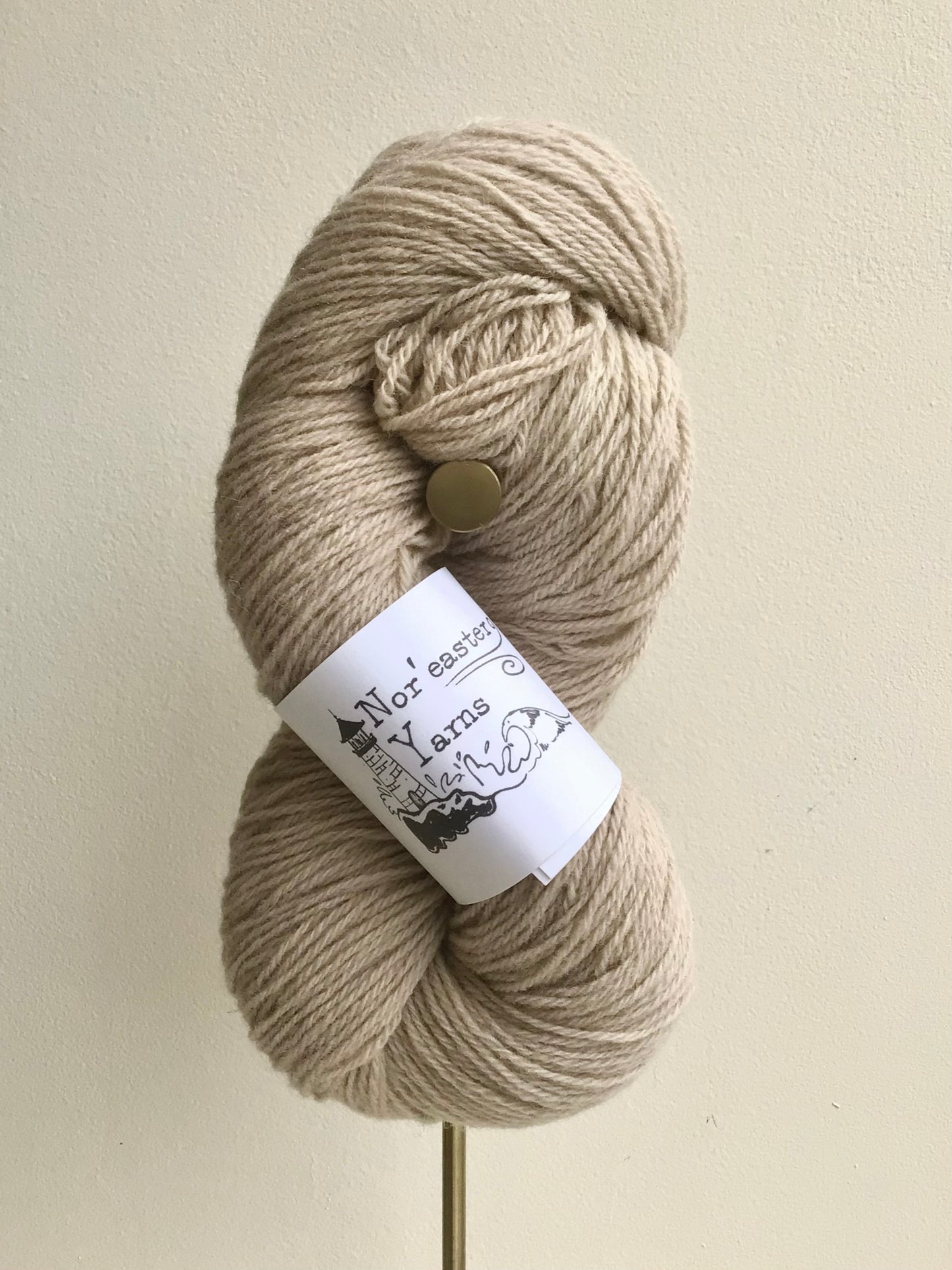 Michigan Grown BFL Yarn (Oatmeal)