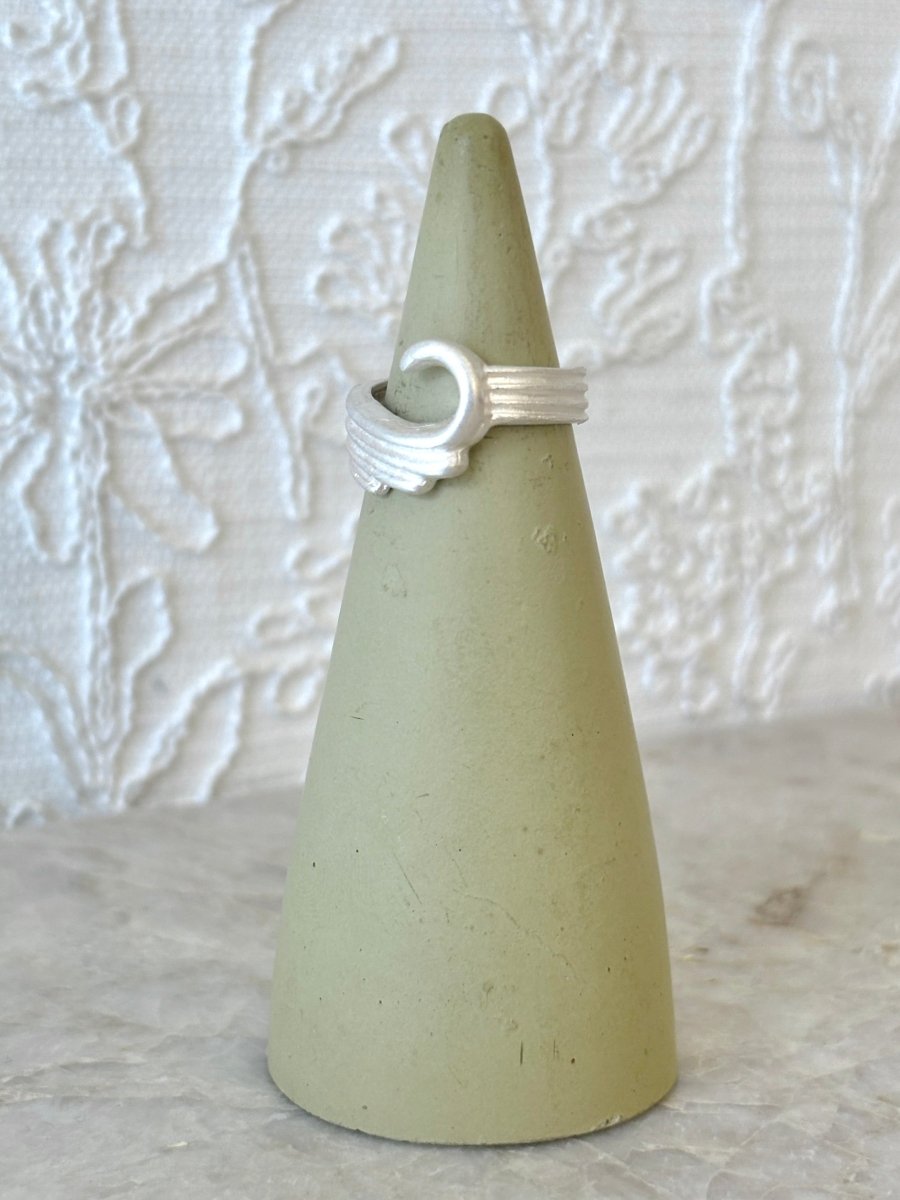 Big Wave Ring | Sterling Silver or Brass (Matte or Polish) - Made X Hudson