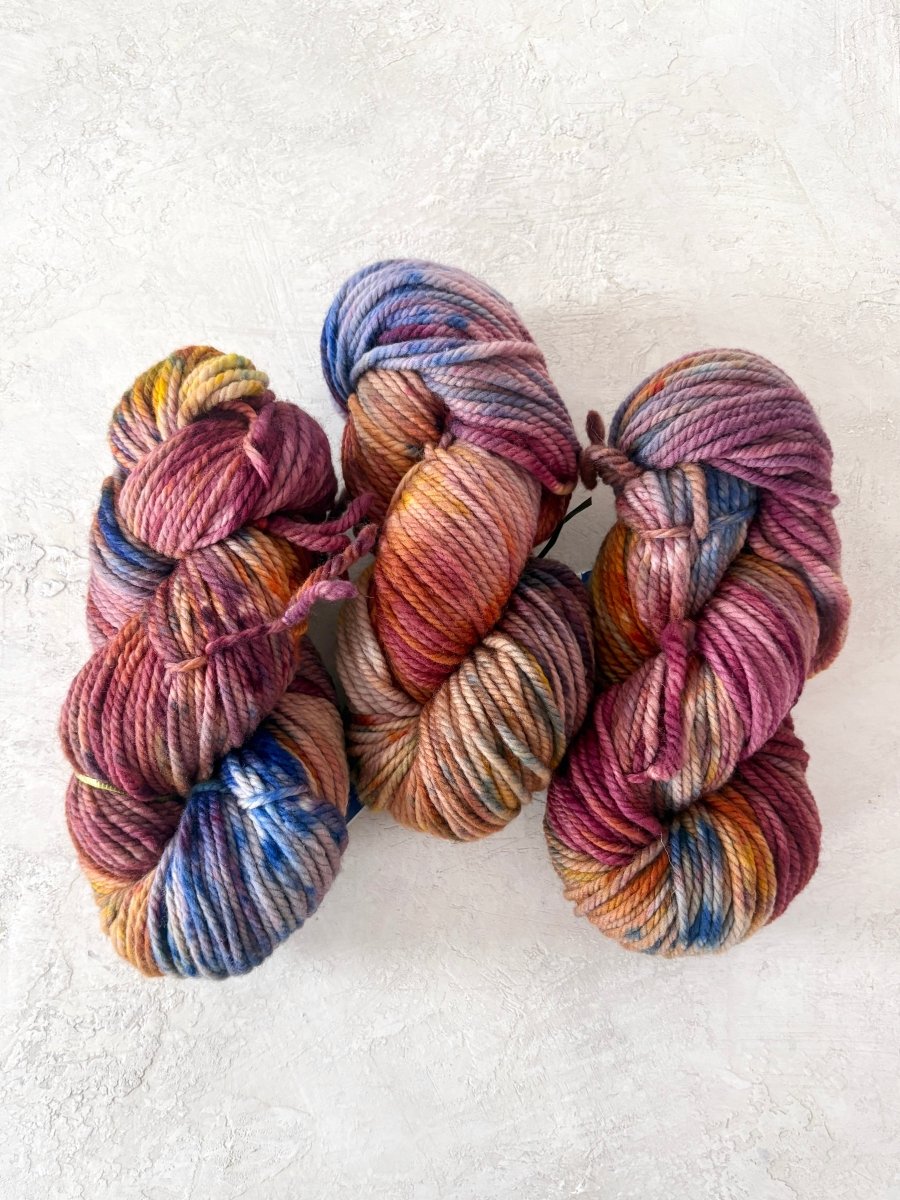 American Ewe Variegated Yarn | Wool | Bulky (Multiple Colors) - Made X Hudson