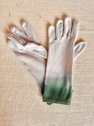 Pinenut and Forest Green Ombre Midrise Gardening Gloves w/ Grip Palm - Made X Hudson