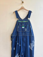 Farmer Overalls Mix Motif | Block Printed (Reworked) - Made X Hudson