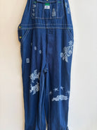 Farmer Overalls Mix Motif | Block Printed (Reworked) - Made X Hudson