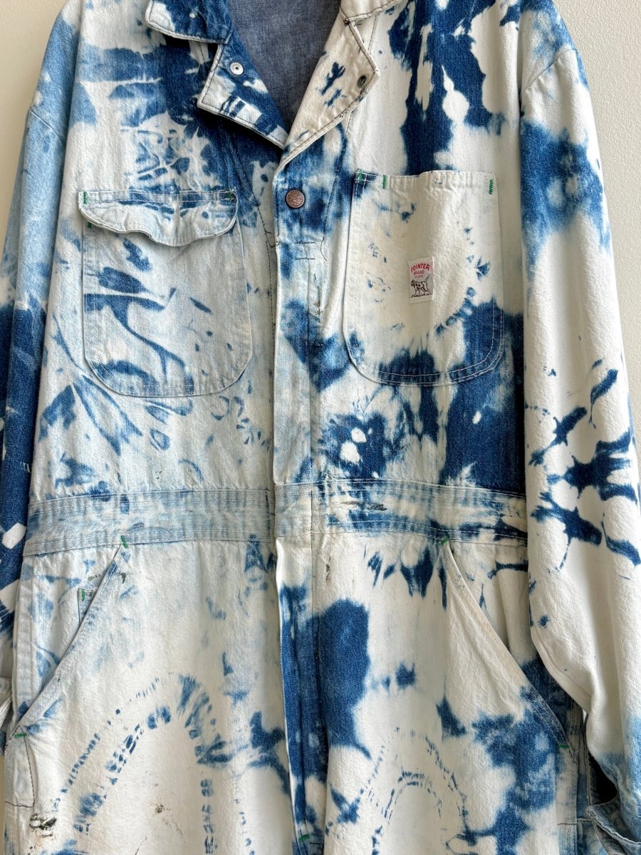 Vintage Hand Dyed Denim Coveralls (Reworked) - Made X Hudson