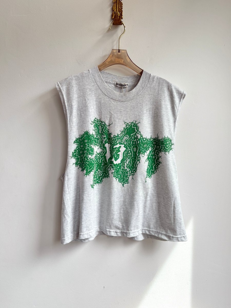 Cropped Legalize Sleeveless Tee (Reworked) - Made X Hudson