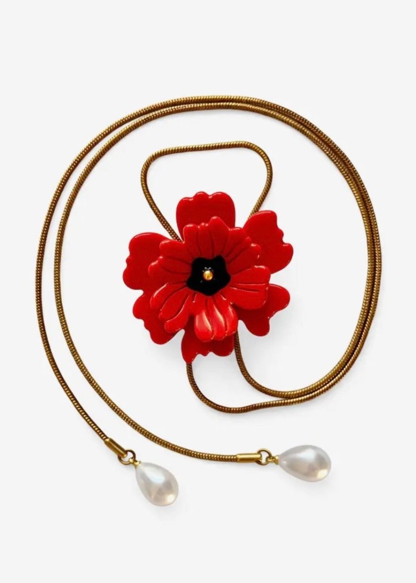 California Poppy Bolo with Tin Case - Made X Hudson