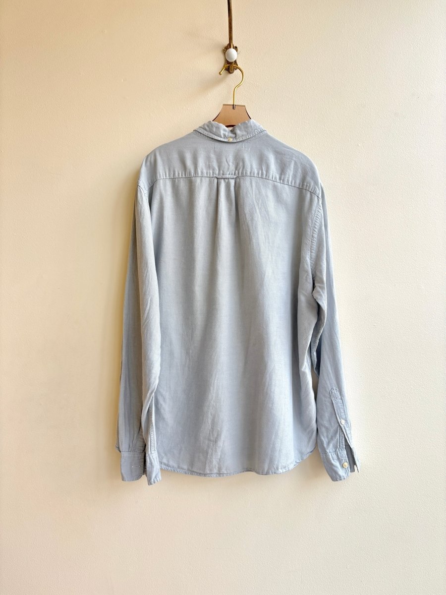 L.O.G.G. | Light Blue Cotton Shirt (Vintage) - Made X Hudson