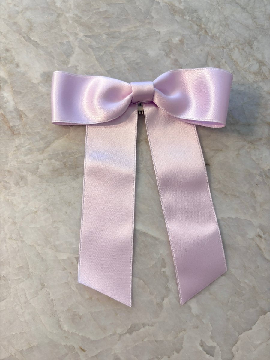 Single Vintage Italian Satin Bow - Made X Hudson