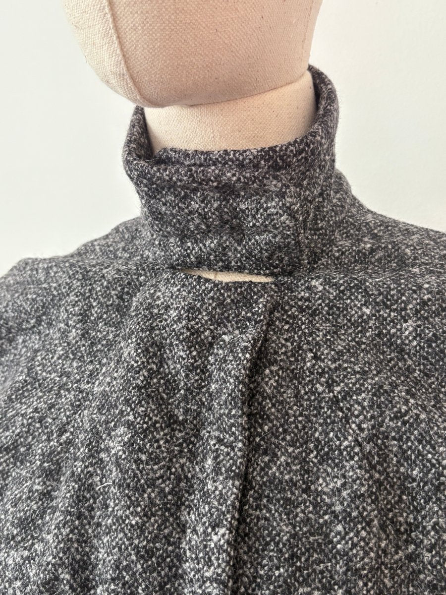 Katherine Jacket in H.S. Cashmere Boucle Sharkskin - Made X Hudson