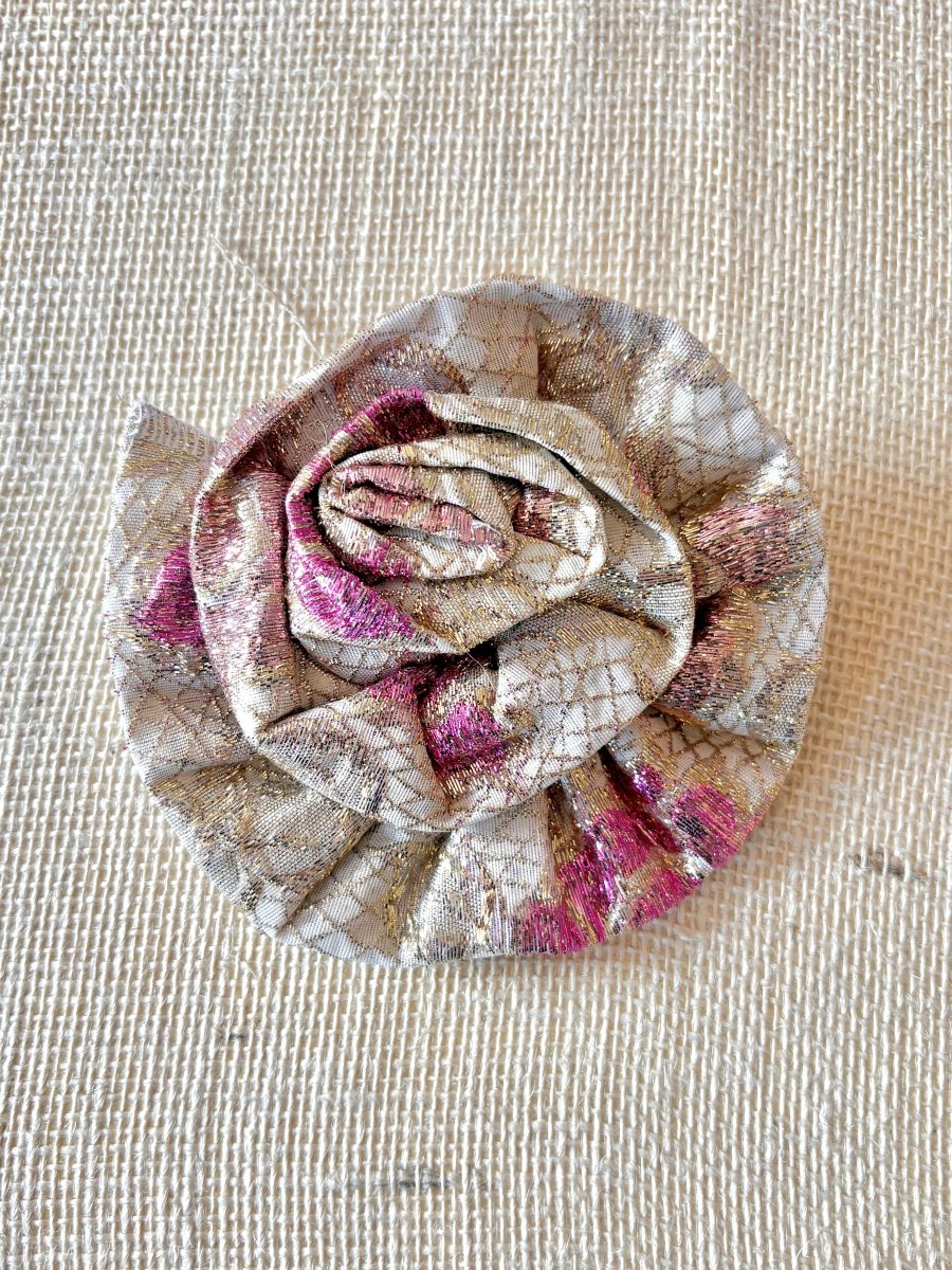 Upcycled Shirt Flower Pins (Multiple Styles) - Made X Hudson
