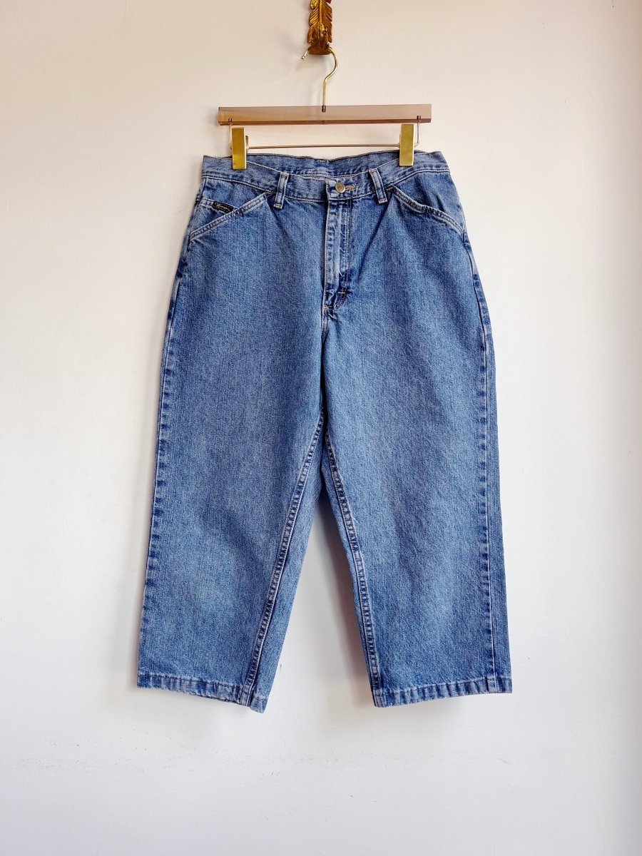 Wrangler | Medium Wash Cropped Denim Jeans (Vintage) - Made X Hudson