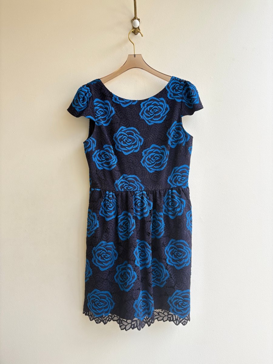 Alice + Olivia | Nelly Floral Lace Backless Dress (Vintage) - Made X Hudson