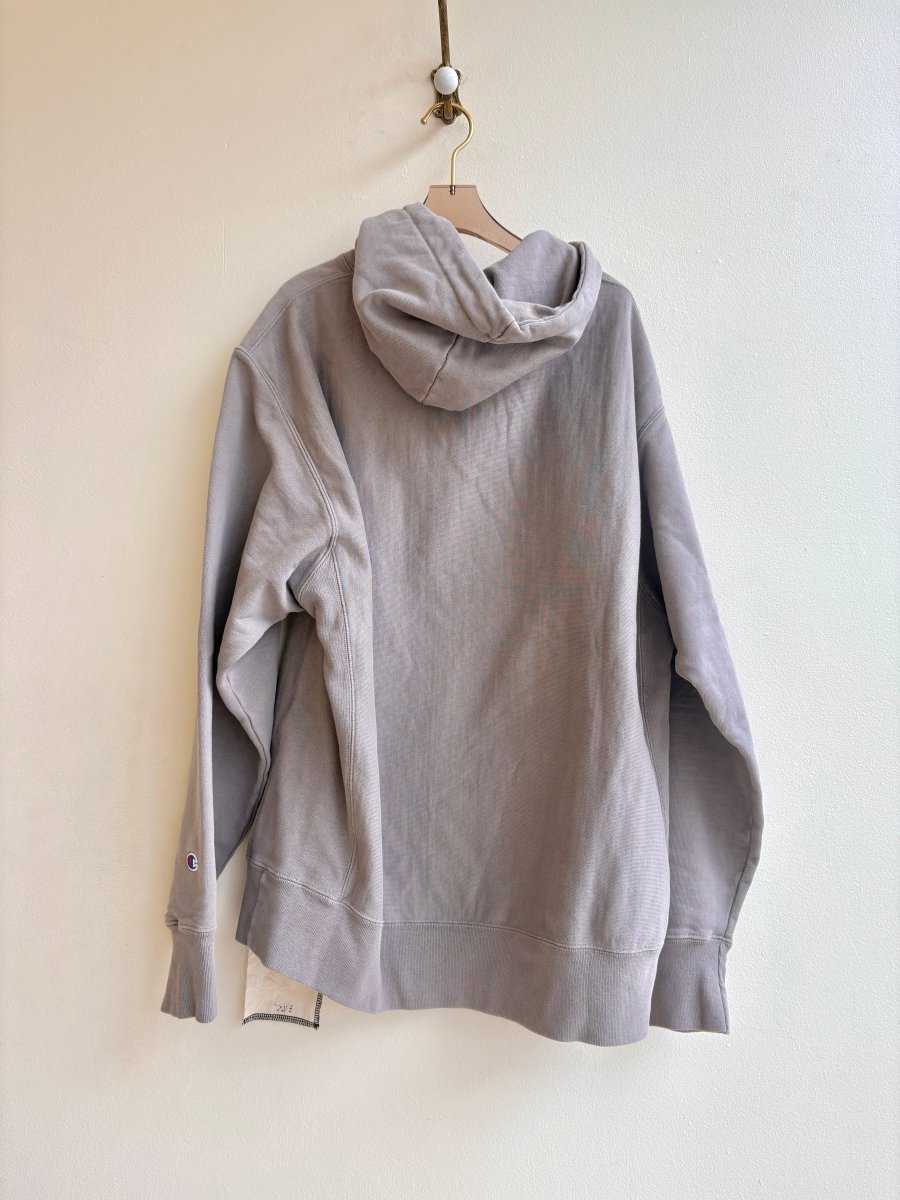 Stone Ocean Quilt Block Hooded Sweatshirt (Reworked) - Made X Hudson