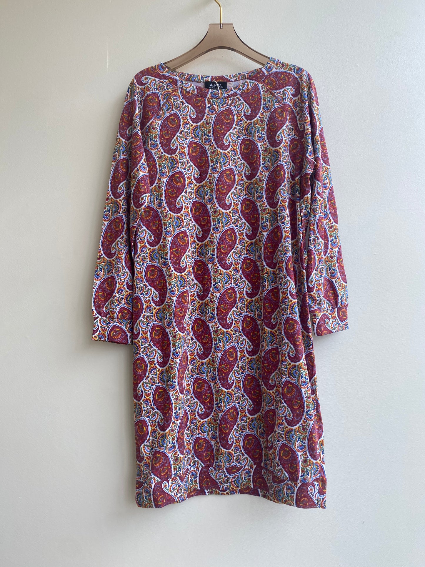APC | Long Sleeve Shirt Dress