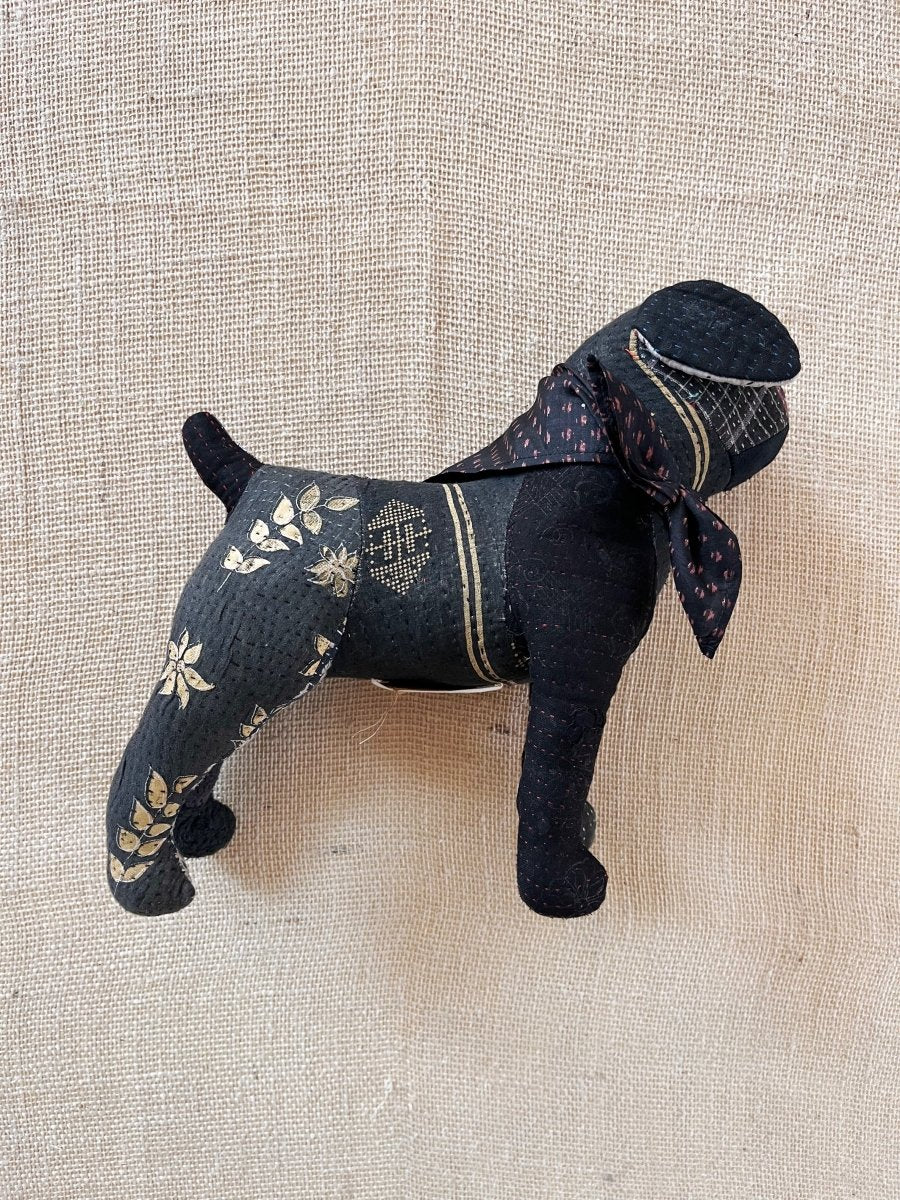 Kantha Darby Dog Cotton Art Doll | Multiple Colors - Made X Hudson