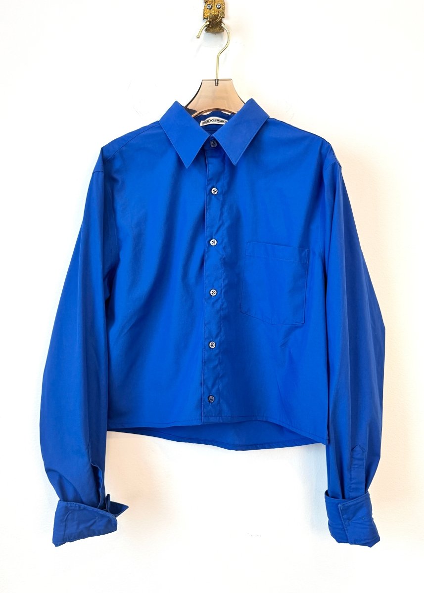The Vale Shirt in Bright Sapphire (Reworked) - Made X Hudson
