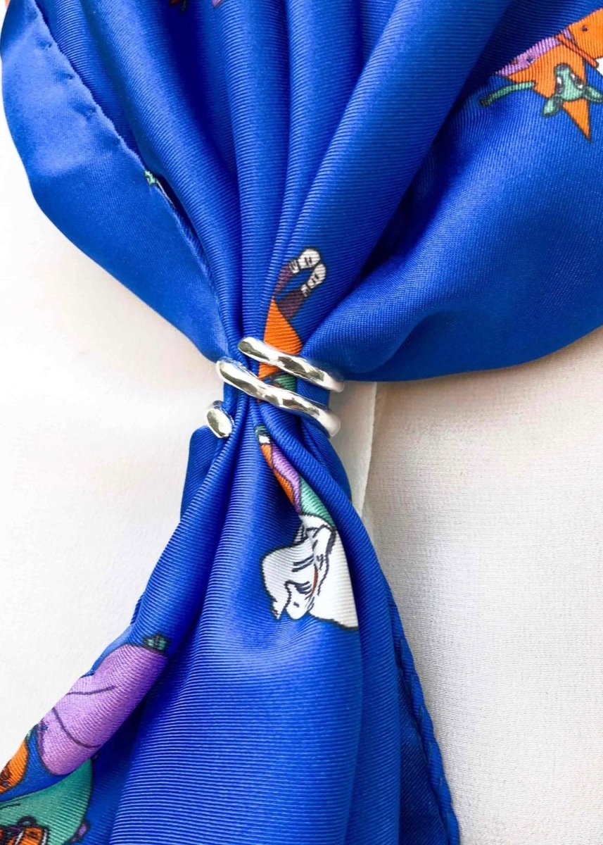 Vertigo Ring/Scarf Holder (Multiple Metals) - Made X Hudson