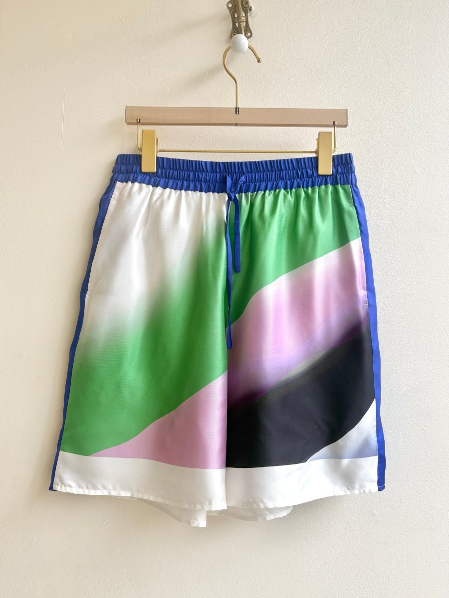 Pferdagarten | 100% Silk Shorts (Vintage) - Made X Hudson