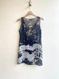 Eileen Fisher | Black & White Abstract Tank Top (Vintage) - Made X Hudson