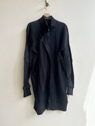 Issey Miyake | Black Pleated Bomber Jacket (Vintage) - Made X Hudson
