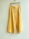 Silk Tangerine Culottes w/ Tucks - Made X Hudson