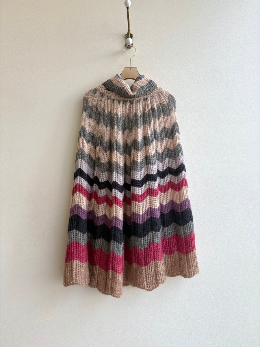 Missoni | Chevron Cape (Vintage) - Made X Hudson