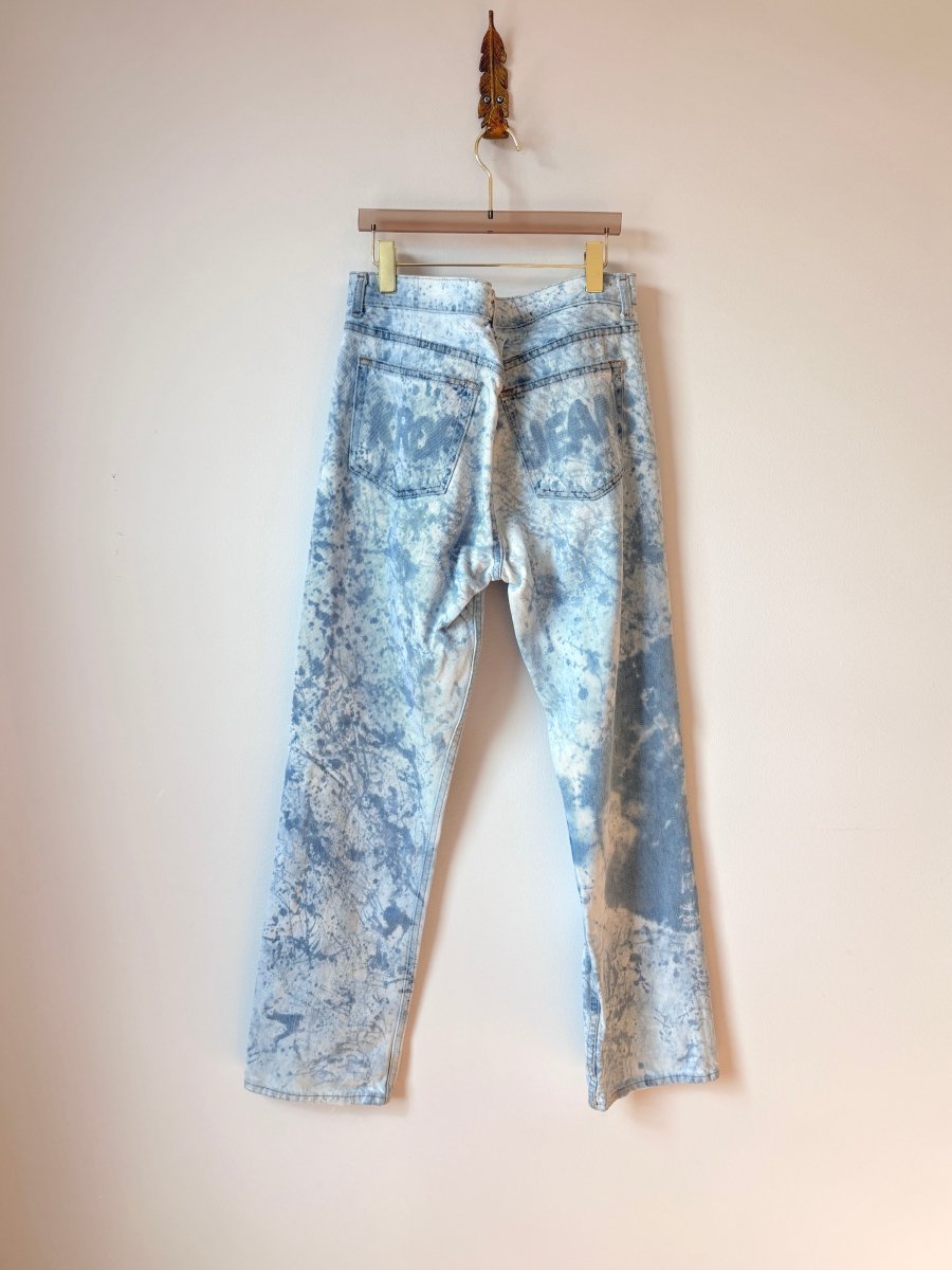 "Geo" Jeans Light Wash Denim (Reworked) - Made X Hudson