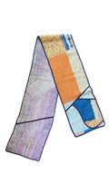 Reversible Quilted Scarf w/ Pockets in Colors Pink, Blue, Purple, Orange, Beige & Purple, Gray, Blue - Made X Hudson