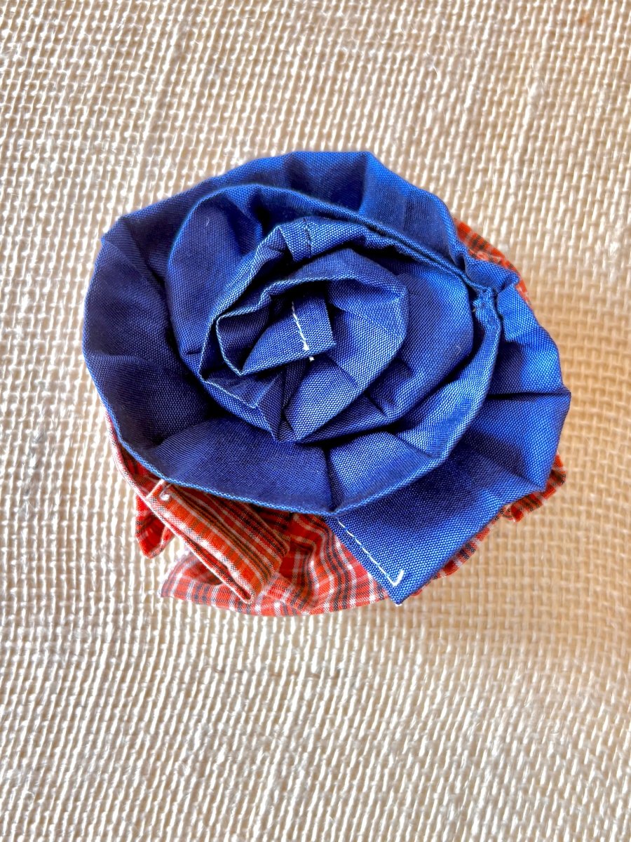 Upcycled Shirt Flower Pins (Multiple Styles) - Made X Hudson