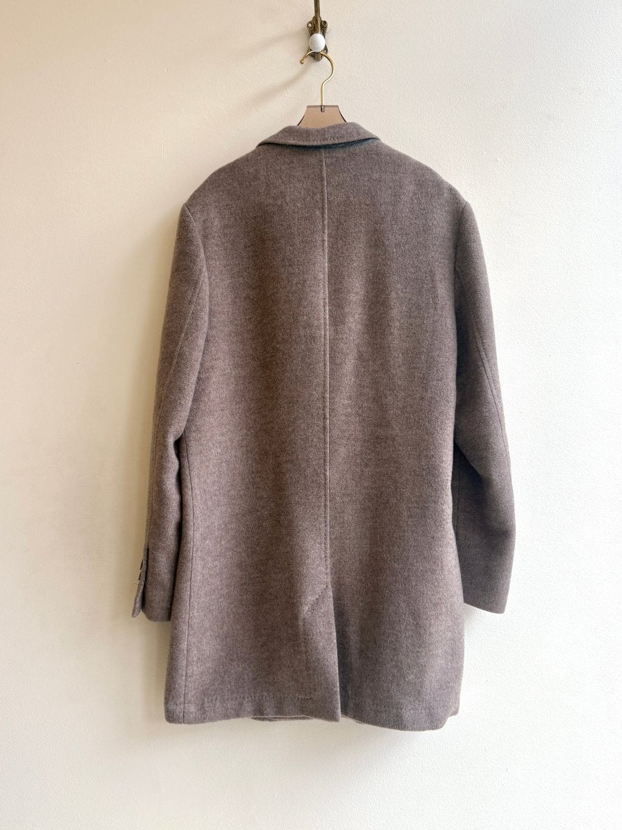 Rodd & Gunn | Taupe Wool Coat (Vintage) - Made X Hudson
