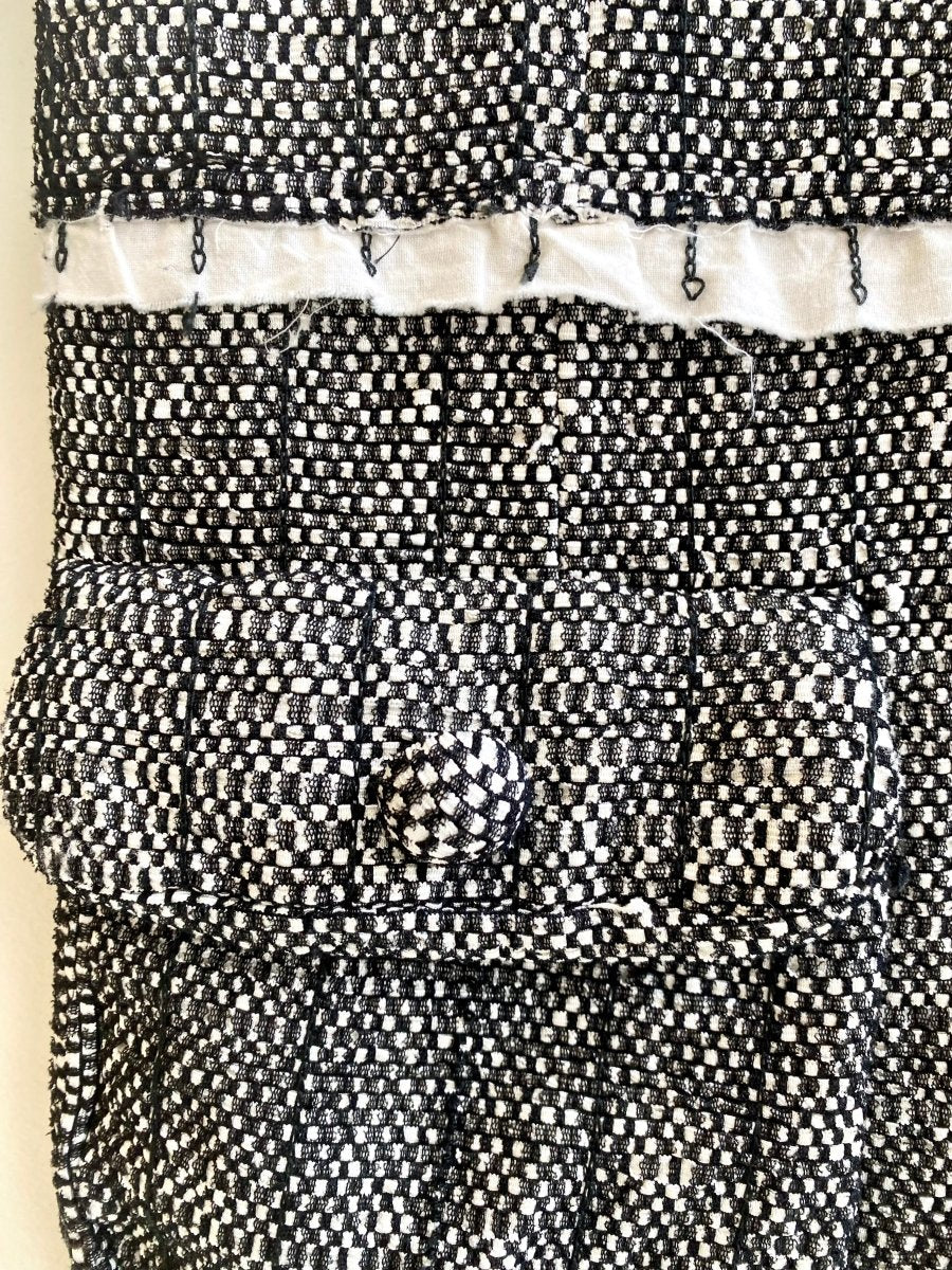 Marc Jacobs | Runway Piece Black & White Mock Tweed Coat (Vintage) - Made X Hudson