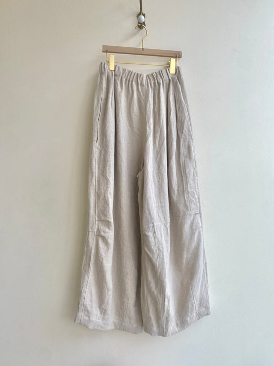 Tommy Oat Linen Balloon Pants