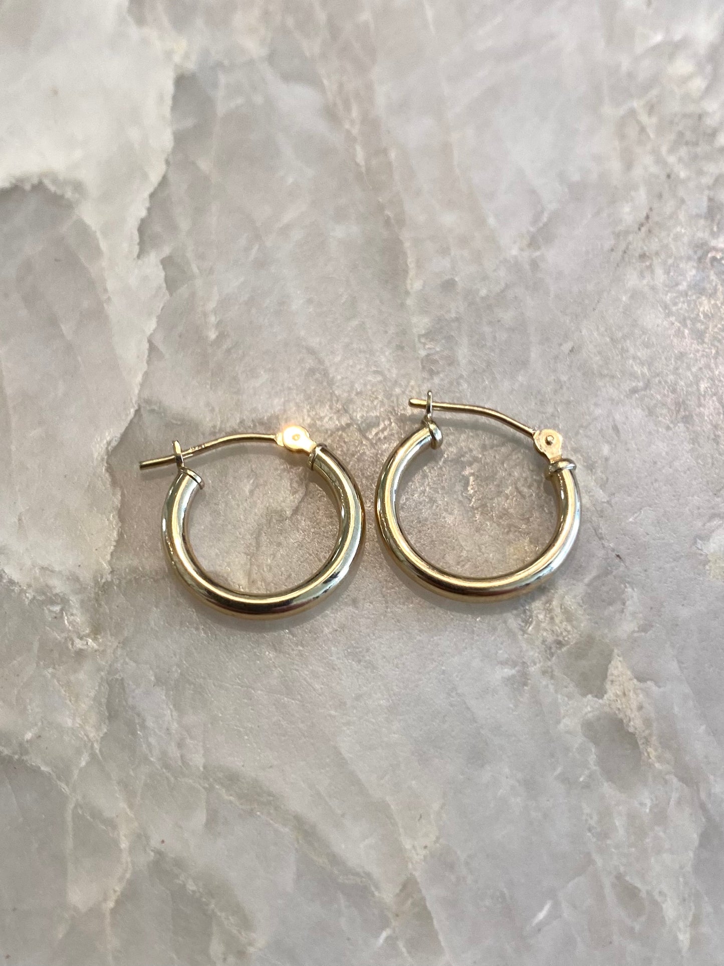 Classic Small Hoops with 10k Gold | Made x Hudson | LGBTQIA+ | BLM | New York Made | Made in the USA | Support Small Business | Slow Fashion | Eco-friendly brand | Eco-friendly clothes | MxH | Catskill New York | New York Fashion | Made x Hudson | Custom Made Apparel | Alterations | Small Batch Production | Upcycled fashion | Local Designers | Handcrafted Luxury | Environmentally Friendly Fashion | Woman Owned Business