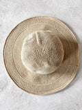 Crochet Cotton Gardening Hat in Pinenut - Made X Hudson