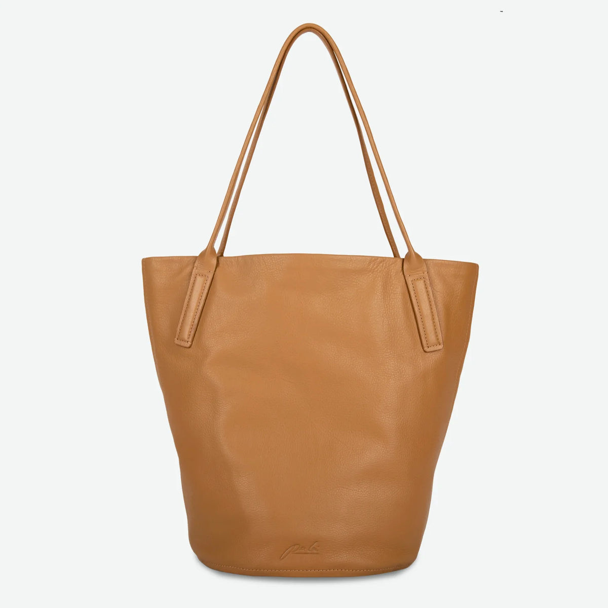 Waverly Leather Bucket Tote Bag (Multiple Colors) - Made X Hudson