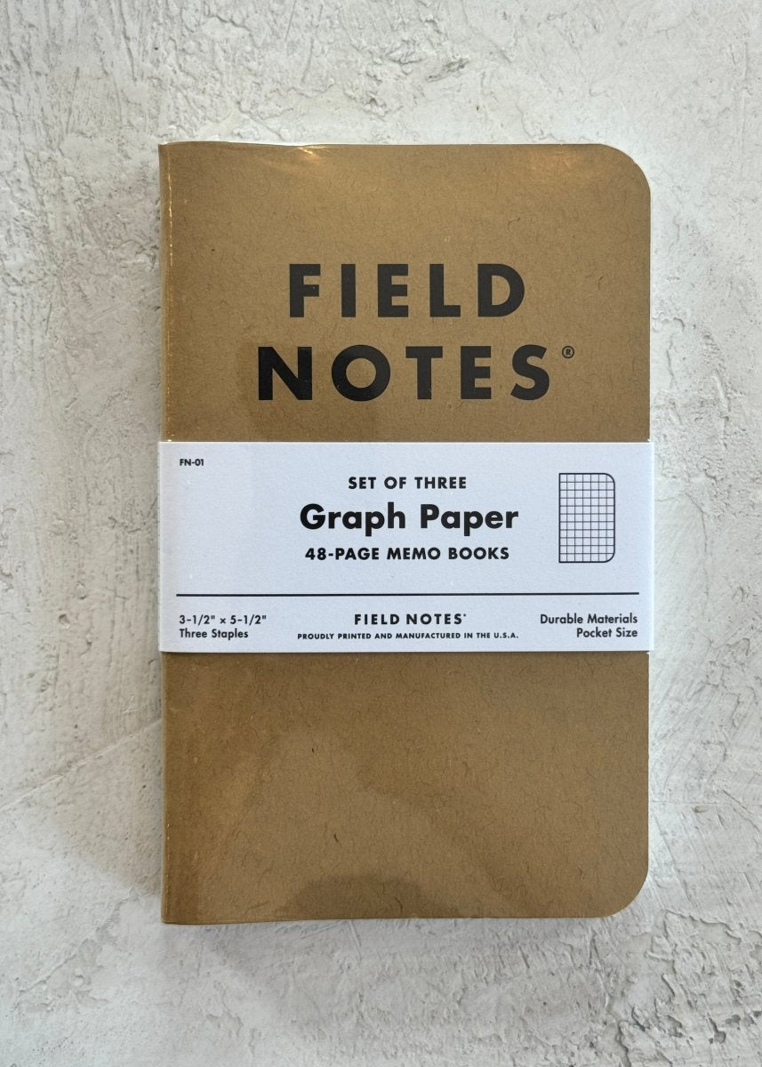 Field Notes Kraft Cover 3 Pack (Multiple Styles) - Made X Hudson