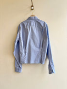 The Kevin Top | Light Blue w/ Gathered Waist (Reworked) - Made X Hudson