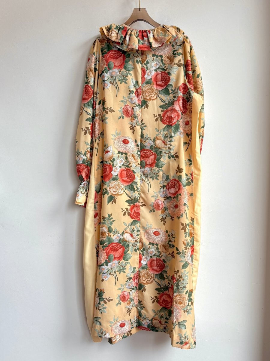 Gloria Vanderbilt | Ruffled Bouquet Dress (Vintage) - Made X Hudson