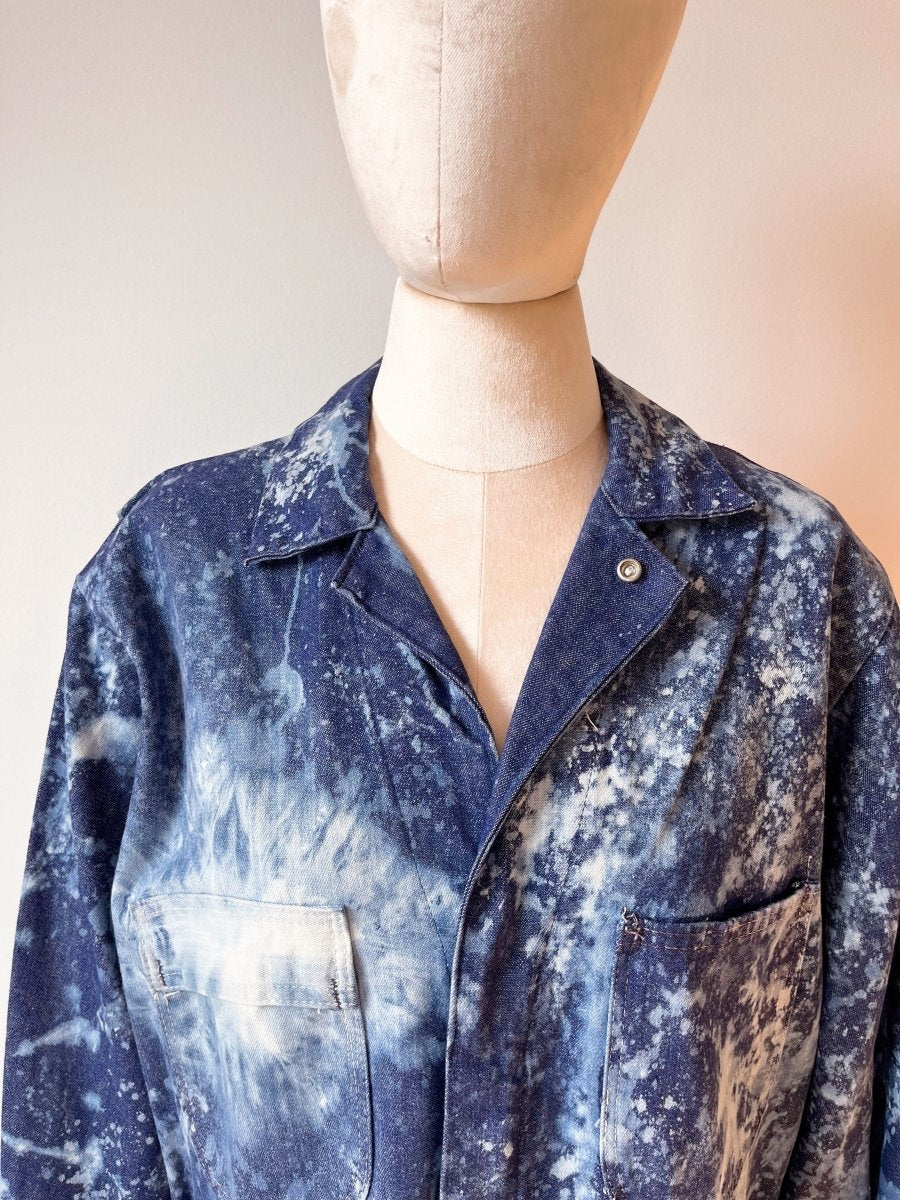 Blue Wash Denim Coveralls (Reworked) - Made X Hudson