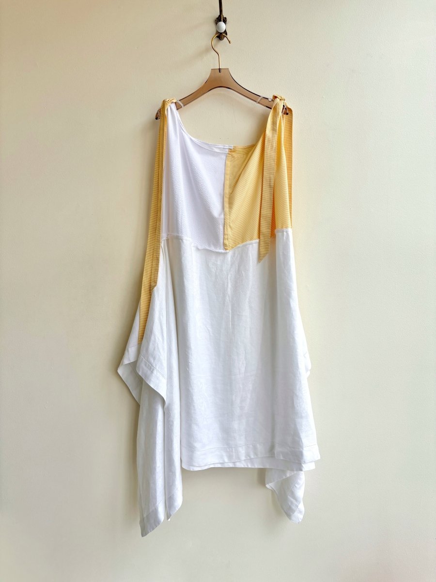 Butter & Cream Seersucker Dress - Made X Hudson