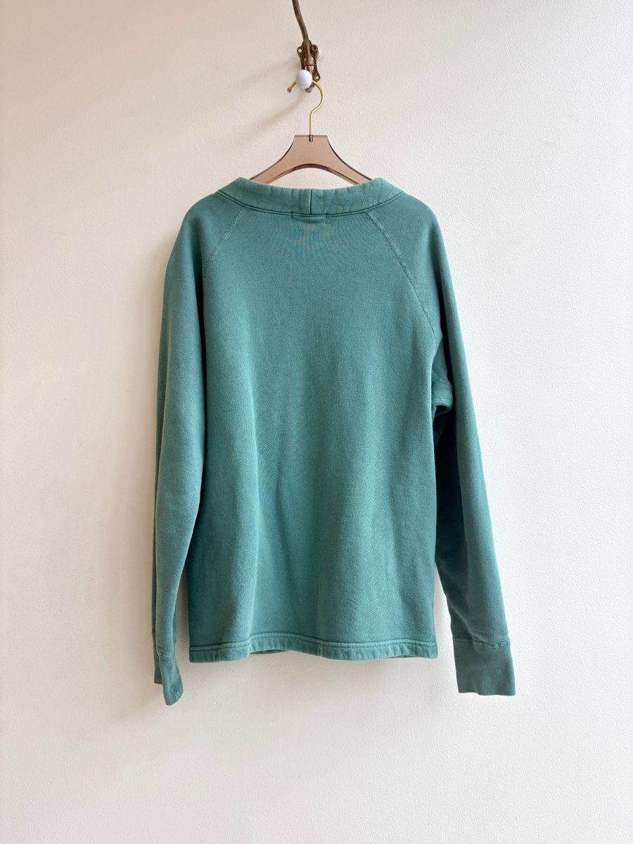 Velva Skeer | Light Teal Button Down Cardigan - Made X Hudson