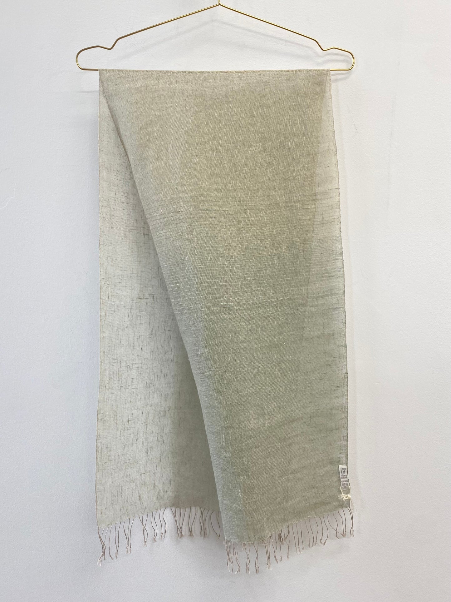 Dark Pale Green Scarf