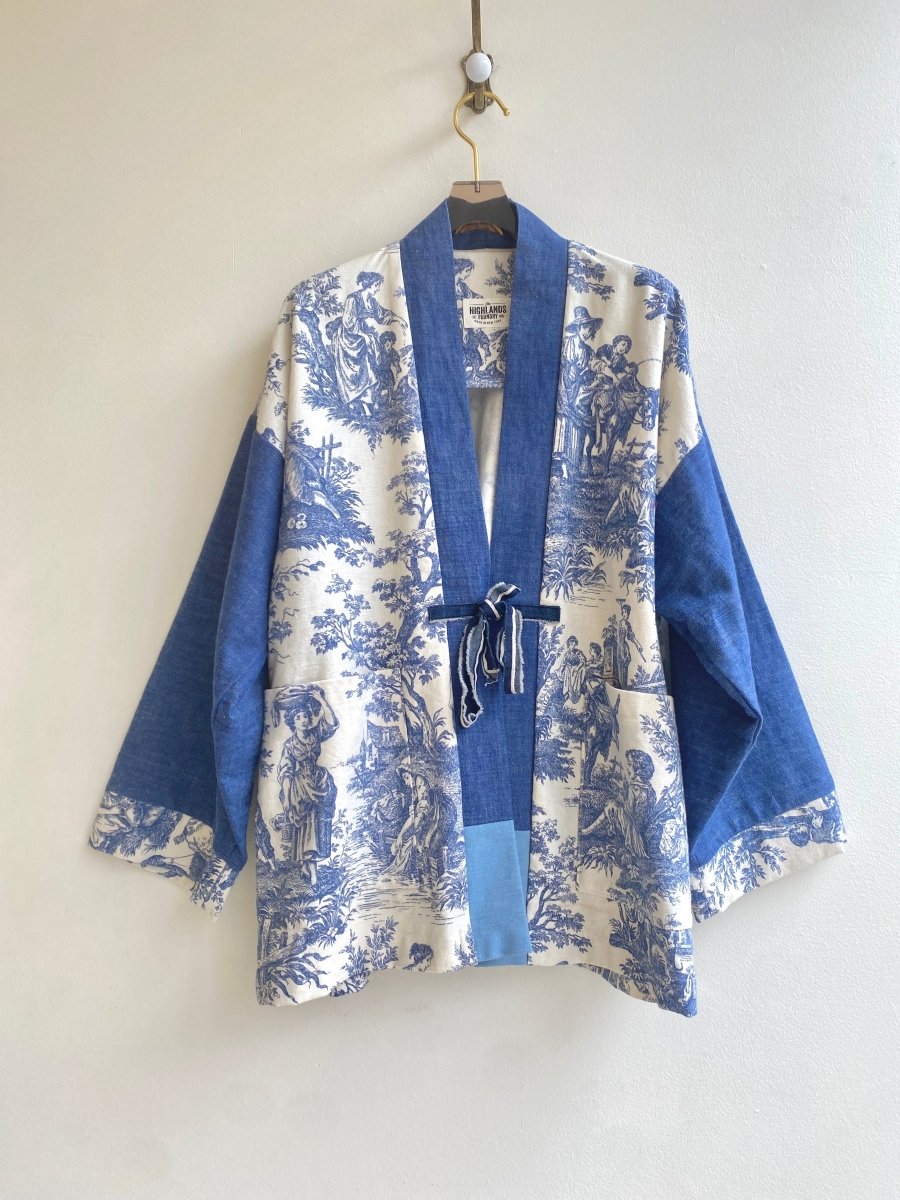 Heritage Denim + Toile Haori Jacket - Made X Hudson