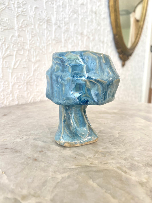 Blue Stand Vase