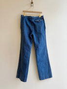Rescue | Herringbone Blue Denim Jeans (Vintage) - Made X Hudson