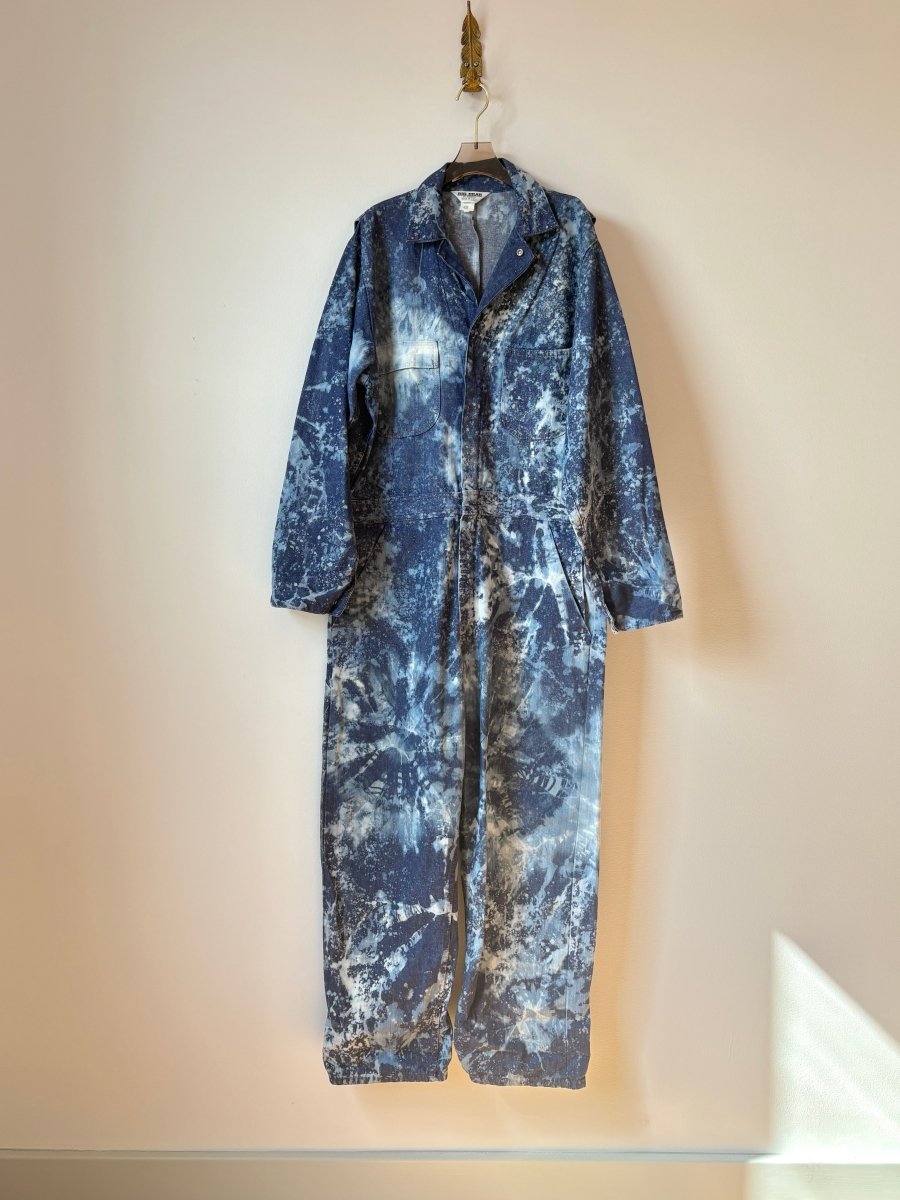 Blue Wash Denim Coveralls (Reworked) - Made X Hudson